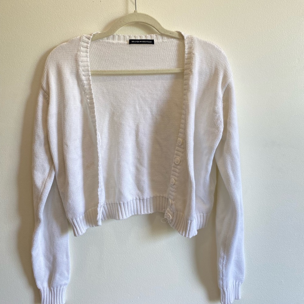White Cardigan
